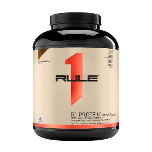 Rule1 Proteín s prírodnou príchuťou - Protein Naturally Flavored (2448 g, Čokoládový fondán)