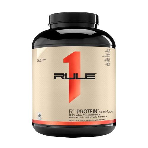 Rule1 Proteín s prírodnou príchuťou - Protein Naturally Flavored (2448 g, Krémová vanilka)