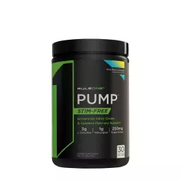   Rule1 PUMP Predtréningová formula  (315 g, Modrá malinová limonáda)
