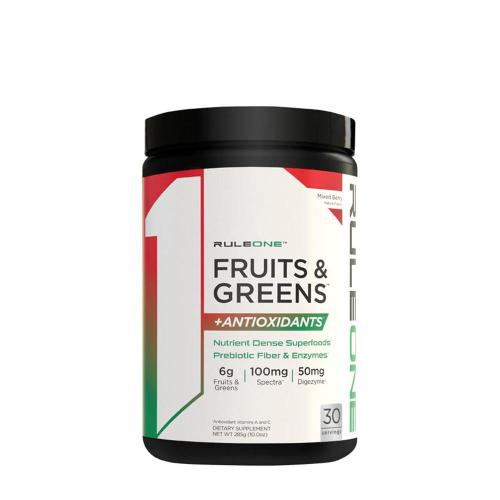 Rule1 Ovocný a zeleninový extrakt s antioxidantmi  (285 g, Zmes lesných plodov)