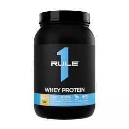 Rule1 Whey Protein  (878 g, Krémový banán)
