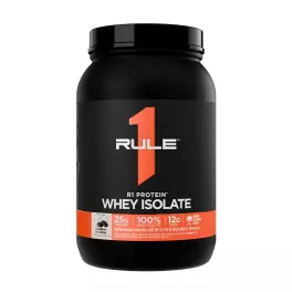   Rule1 R1 Protein Whey Isolate (900 g, Čokoládové sušienky a krém)