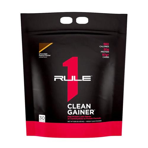 Rule1 R1 Clean Gainer - R1 Clean Gainer (4470 g, Čokoládové arašidové maslo)