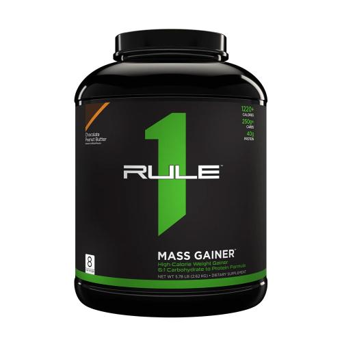 Rule1 R1 Mass Gainer - R1 Mass Gainer (2600 g, Čokoládové arašidové maslo)