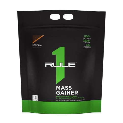 Rule1 R1 Mass Gainer - R1 Mass Gainer (5210 g, Čokoládové arašidové maslo)