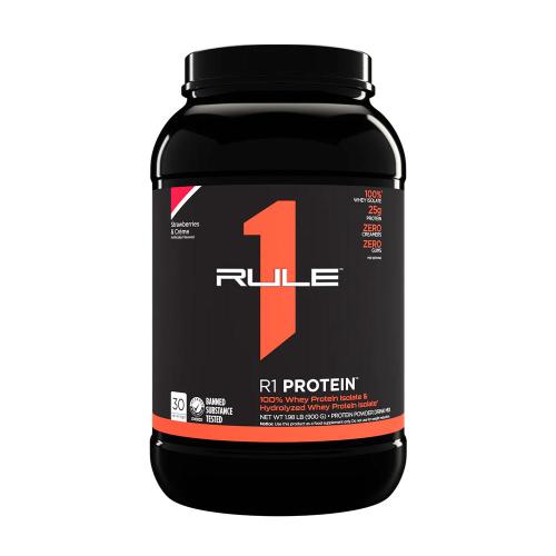 Rule1 Proteín R1 - R1 Protein (900 g, Jahody a smotana)