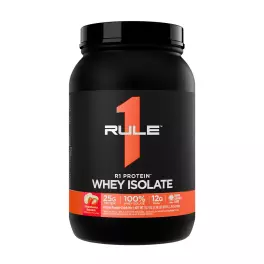 Rule1 R1 Protein Whey Isolate (899 g, Jahodový banán)