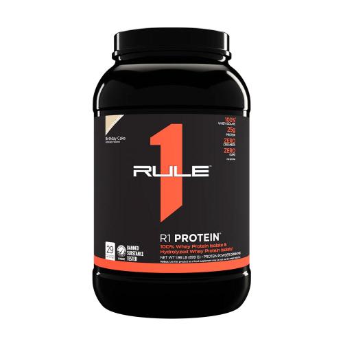 Rule1 Proteín R1 - R1 Protein (899 g, Birthday Cake)