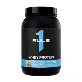 Rule1 Whey Protein  (888 g, Mätová čokoládová kúsky)