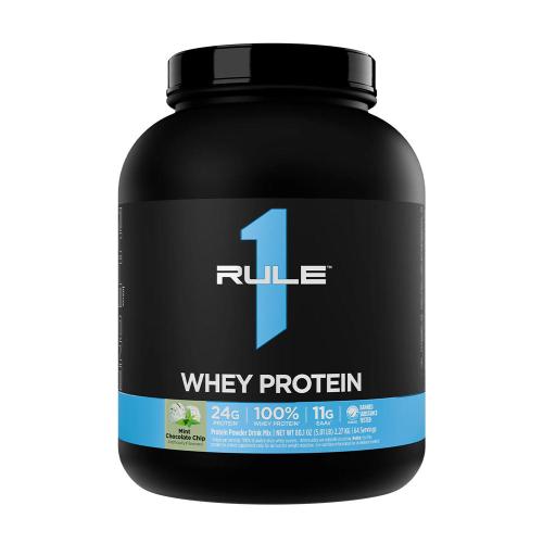 Rule1 Whey Protein (2.27 kg, Mätová čokoládová kúsky)