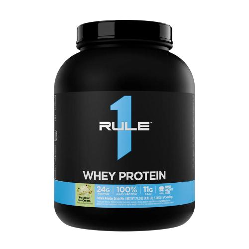 Rule1 Whey Protein (2.27 kg, Pistáciová zmrzlina)