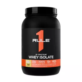 Rule1 R1 Protein Whey Isolate (885 g, Krémový banán)