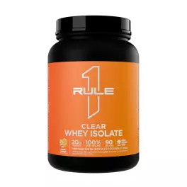 Rule1 Clear Whey Isolate (689 g, Broskyňa a mango)