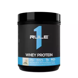 Rule1 Whey Protein  (462 g, Krémová vanilková zmrzlina)