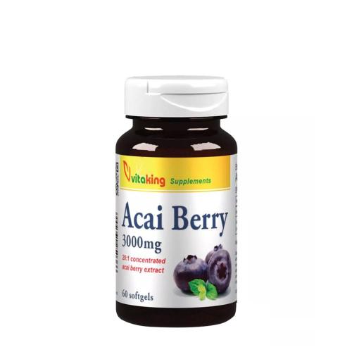 Vitaking Acai Berry 3000 mg (60 Mäkká kapsula)