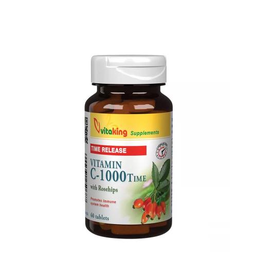Vitaking Vitamin C-1000 Time Release with Rosehips (60 Tableta)