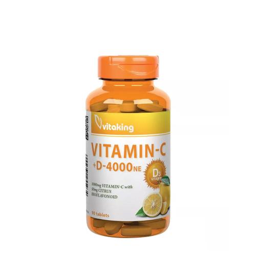 Vitaking Vitamin C-1000 + D-4000 (90 Tableta)