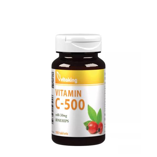 Vitaking Vitamin C-500 with Rosehips (100 Tableta)