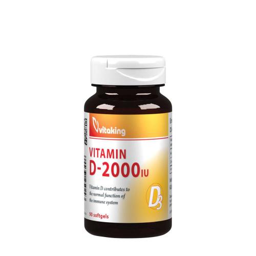Vitaking Vitamin D-2000 (90 Mäkká kapsula)