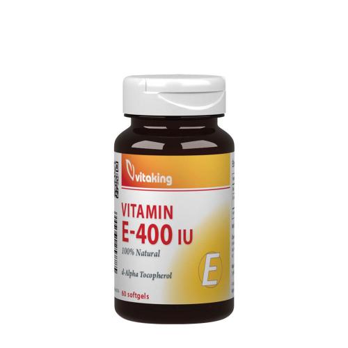Vitaking Vitamin E-400 IU (60 Mäkká kapsula)