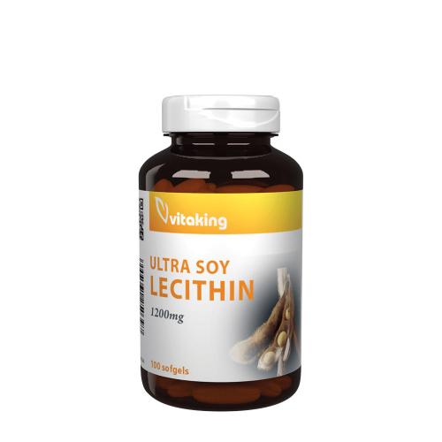 Vitaking Lecithin Ultra Soy 1200 mg (100 Mäkká kapsula)