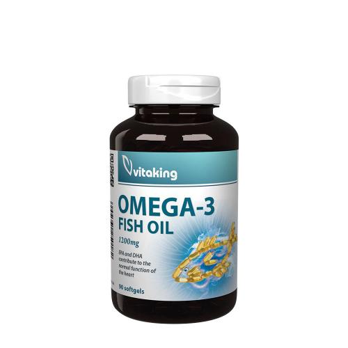 Vitaking Omega-3 1200 mg (90 Mäkká kapsula)