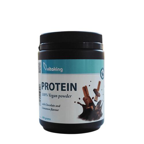Vitaking 100% Vegan Protein powder (400 g, Čokoláda so škoricou)
