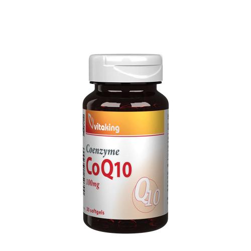 Vitaking CoQ10 Coenzyme 100 mg (30 Mäkká kapsula)