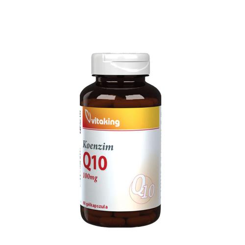 Vitaking Q-10 Coenzyme 100 mg (60 Mäkká kapsula)