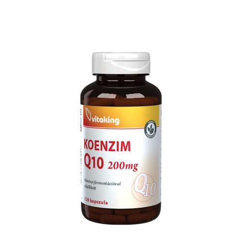 Vitaking Fermented Plant-Based Coenzyme Q10 200 mg (120 Kapsula)