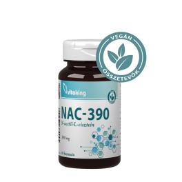 Vitaking NAC-390 (N-acetyl-L-cysteine) 390 mg (60 Kapsula)