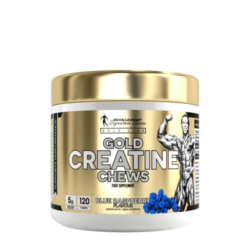 Kevin Levrone Gold Line Creatine Chews  (120 Tableta, Modrá malina)