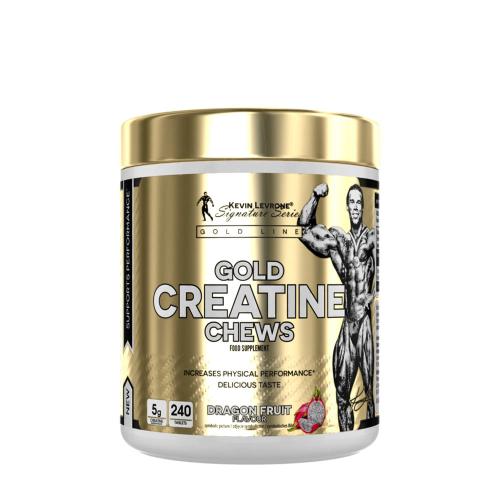 Kevin Levrone Gold Line Creatine Chews  (240 Tableta, Dračie ovocie (Pitaja))