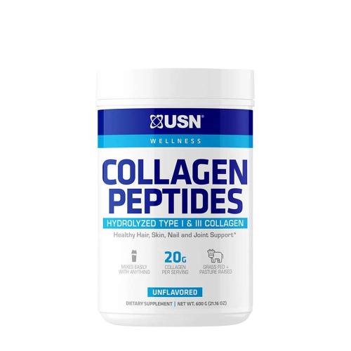 USN Kolagénové peptidy v prášku - Vibrance Collagen Peptides (600 g, Bez príchute)