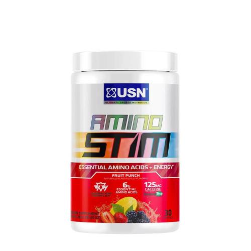 USN Hydratačná komplexná formula aminokyselín - AminoSTIM (285 g, Ovocný punč)