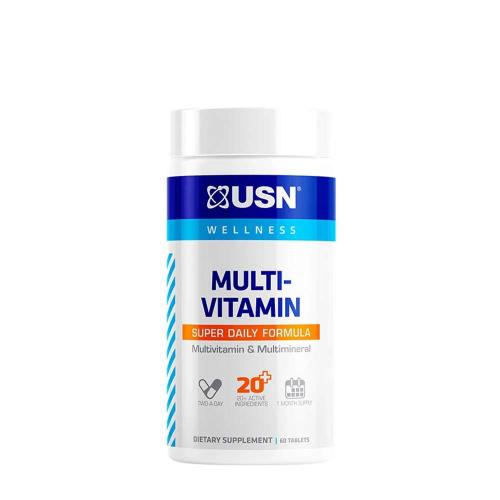 USN Základný vitamínový a minerálny multivitamín (60 Tableta)