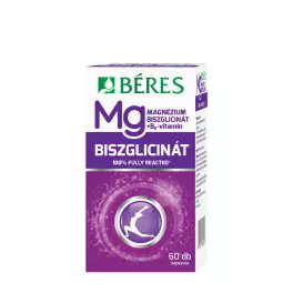 Béres Magnesium Bisglycinate + B6 (60 Kapsula)
