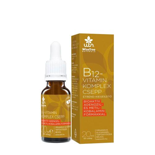 Wise Tree Naturals Komplexné Kvapky Vitamínu B12 (20 ml)