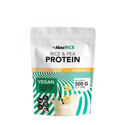 AbsoRICE Rice & Pea Protein - Vegan Protein Powder (500 g, Vanilka)