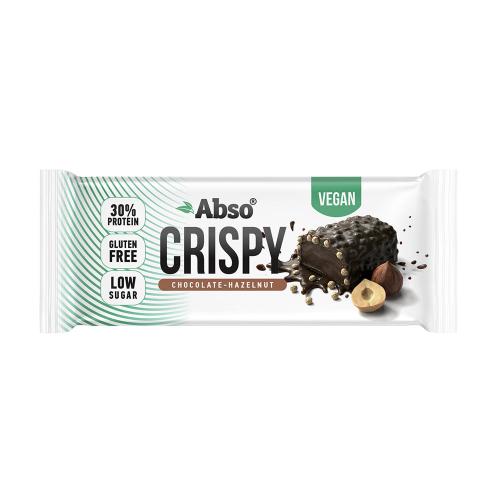 AbsoRICE Abso Crispy Bar - Vegan Protein Bar (50 g, Čokoláda z lieskových orieškov)