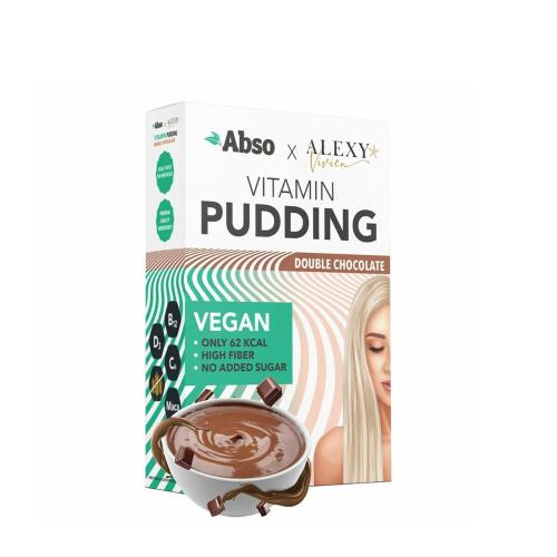 AbsoRICE Abso x Alexy Vivien Vitamin Pudding - Vegan Puding (450 g, Dvojitá čokoláda)