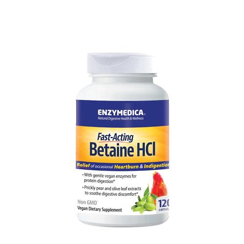 Enzymedica Betaín HCl (120 Kapsula)