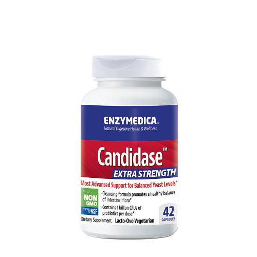 Enzymedica Candidase Extra Strength Extra silný Candidase  (42 Kapsula)