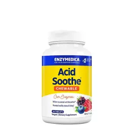   Enzymedica Acid Soothe® Chewable (60 Žuvacia tableta, bobuľa)