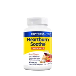   Enzymedica Heartburn Soothe Chewable (90 Žuvacia tableta, Pomaranč – Vanilka)