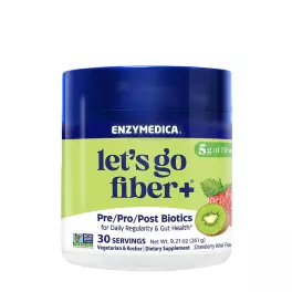 Enzymedica Let’s Go Fiber+ Strawberry Kiwi (30 dávka)