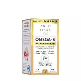   Enzymedica Aqua Biome Maximum Strength Omega 3 (60 Mäkká kapsula)