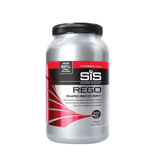Science in Sport REGO Rapid Recovery - Regeneračný nápoj v prášku (1.6 kg, Jahoda)