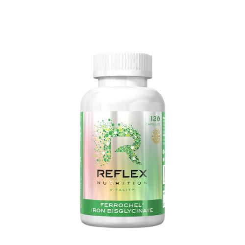 Reflex Nutrition Ferrochel bisglycinát železa, 14 mg (120 Kapsula)