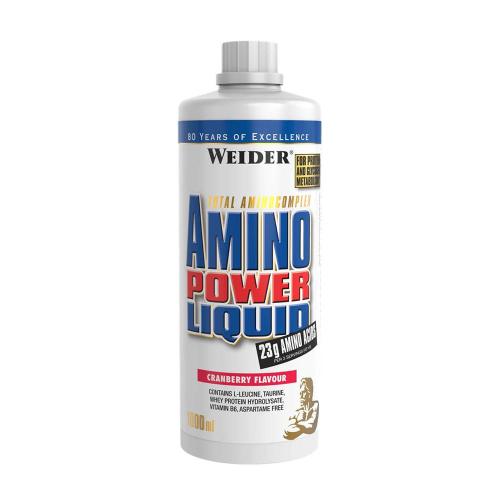 Weider Amino Power Liquid (1000 ml, Čučoriedky)